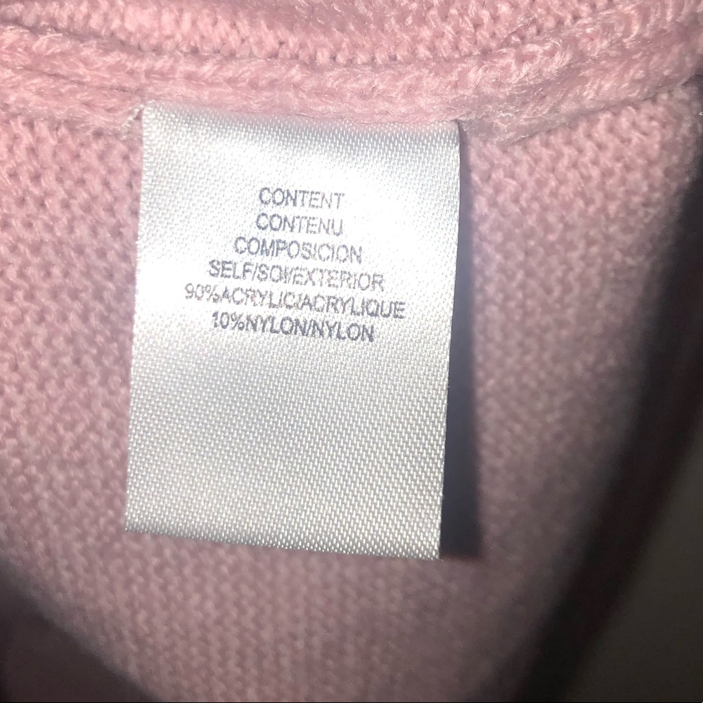 WAYF Puff Sleeve Sweater Dress in Blush NWT - Picture 5 of 11